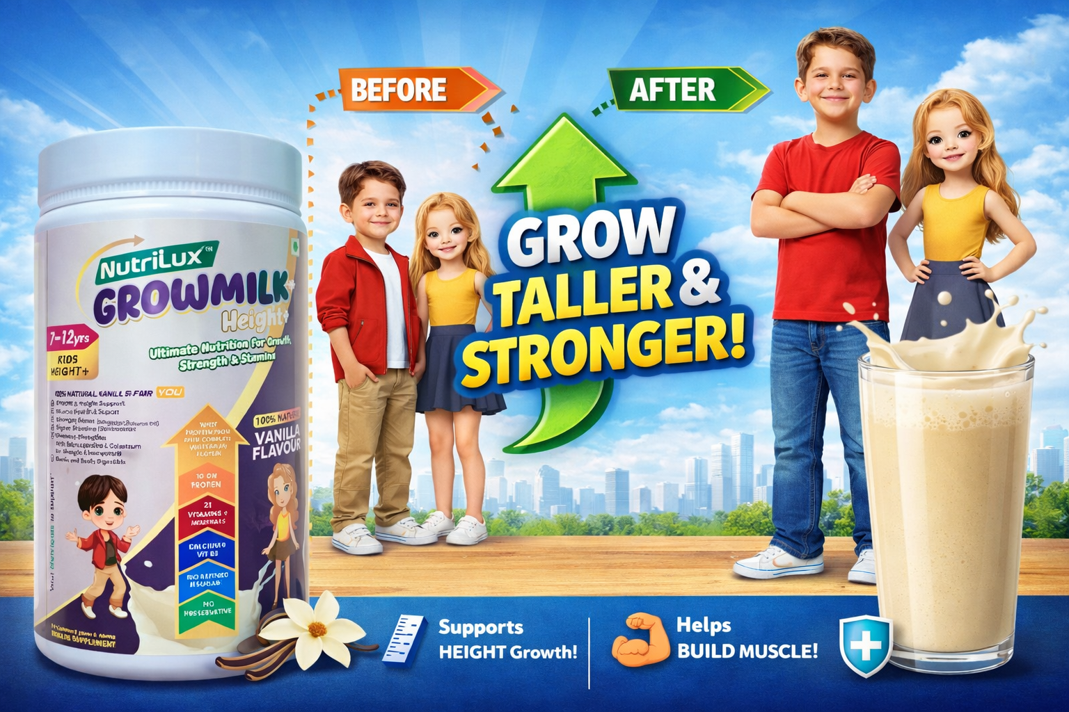 Overall growth drink NutriLux