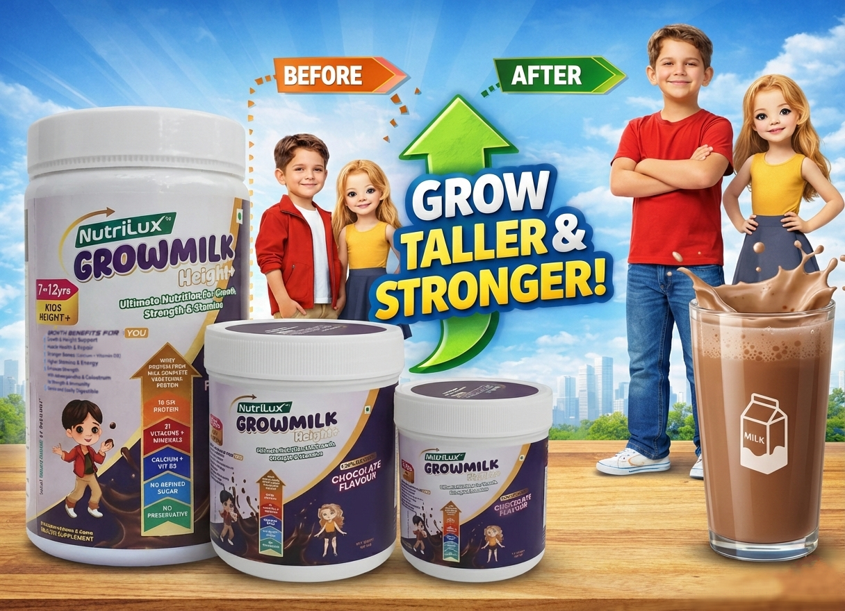 NutriLux-Height growth drink chocolate flavor