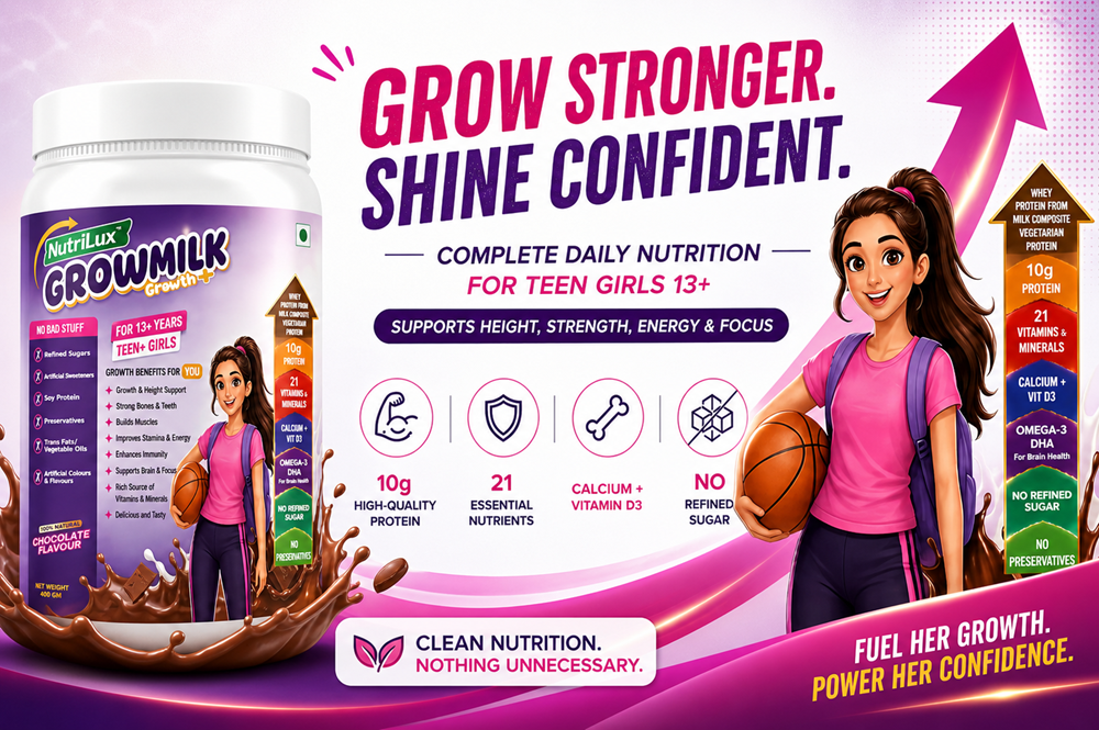 Nutrilux Grow milk for Girls